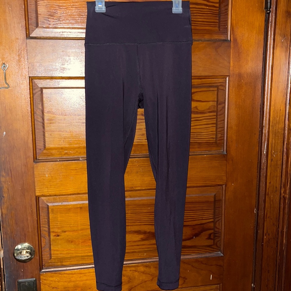 Purple leggings